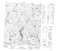 056A13 No Title Canadian topographic map, 1:50,000 scale