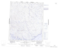 056A Daly Bay Canadian topographic map, 1:250,000 scale
