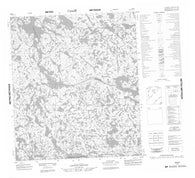 056B01 No Title Canadian topographic map, 1:50,000 scale