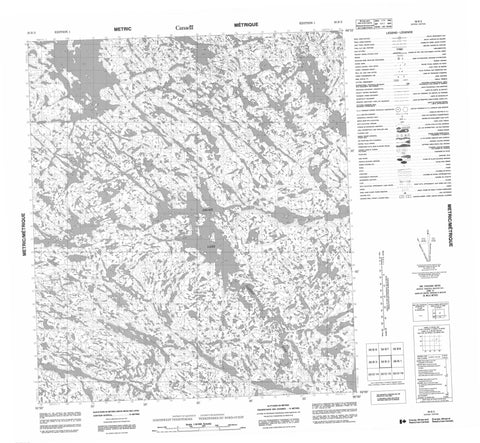 056B02 No Title Canadian topographic map, 1:50,000 scale