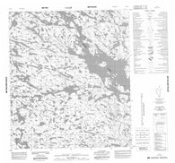 056B04 No Title Canadian topographic map, 1:50,000 scale