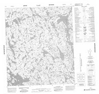 056B07 No Title Canadian topographic map, 1:50,000 scale