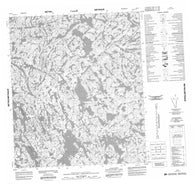 056B08 No Title Canadian topographic map, 1:50,000 scale