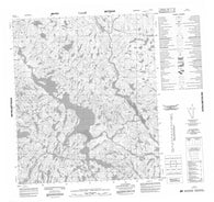 056B09 No Title Canadian topographic map, 1:50,000 scale