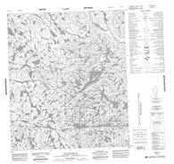 056B10 Hazard Hills Canadian topographic map, 1:50,000 scale