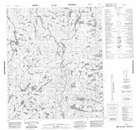 056B12 No Title Canadian topographic map, 1:50,000 scale