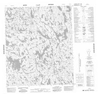 056B14 No Title Canadian topographic map, 1:50,000 scale