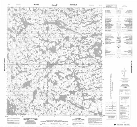 056C03 No Title Canadian topographic map, 1:50,000 scale