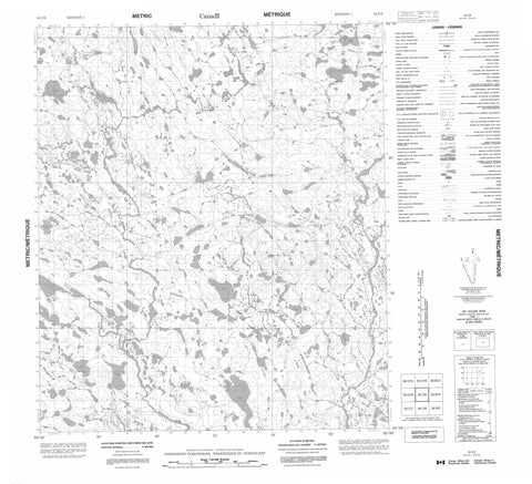 056C09 No Title Canadian topographic map, 1:50,000 scale