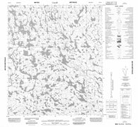 056C10 No Title Canadian topographic map, 1:50,000 scale