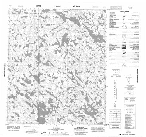 056C13 No Title Canadian topographic map, 1:50,000 scale