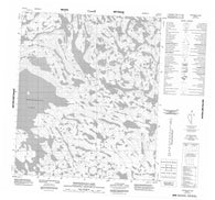 056D12 Whitehills Lake Canadian topographic map, 1:50,000 scale