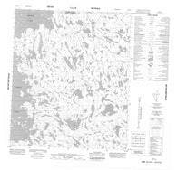 056D14 No Title Canadian topographic map, 1:50,000 scale