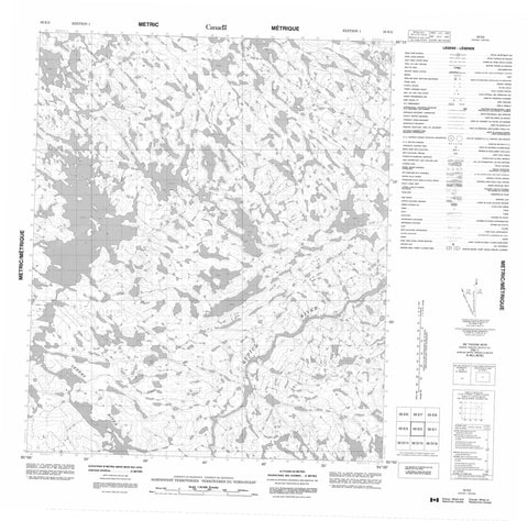 056E02 No Title Canadian topographic map, 1:50,000 scale