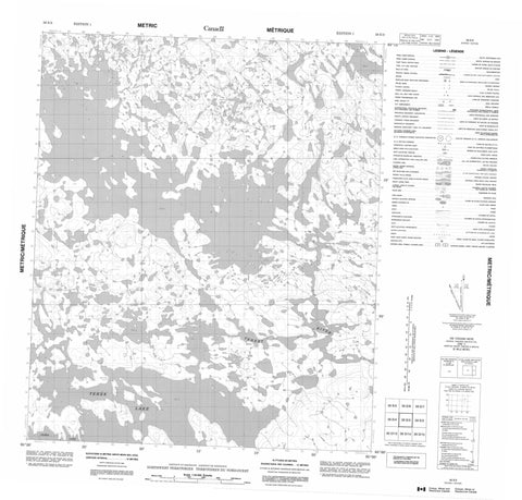 056E03 No Title Canadian topographic map, 1:50,000 scale