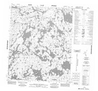 056E04 No Title Canadian topographic map, 1:50,000 scale