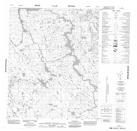 056E16 No Title Canadian topographic map, 1:50,000 scale