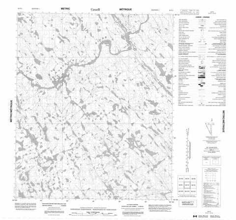 056F04 No Title Canadian topographic map, 1:50,000 scale