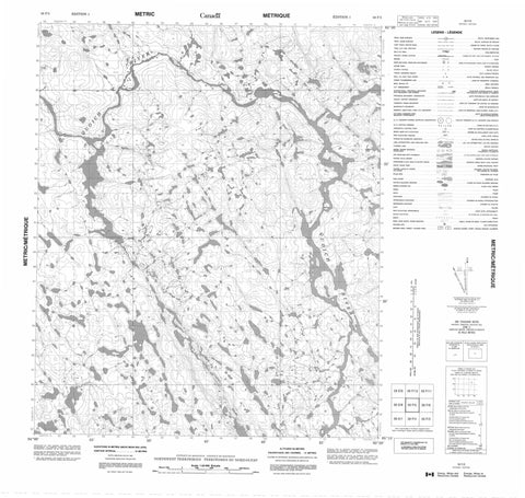 056F05 No Title Canadian topographic map, 1:50,000 scale