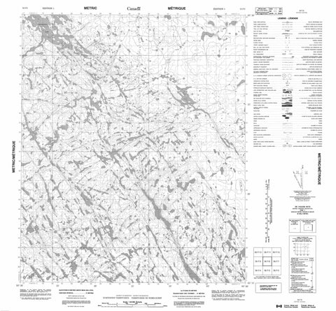 056F06 No Title Canadian topographic map, 1:50,000 scale