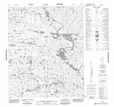 056F09 No Title Canadian topographic map, 1:50,000 scale