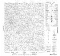 056F10 No Title Canadian topographic map, 1:50,000 scale