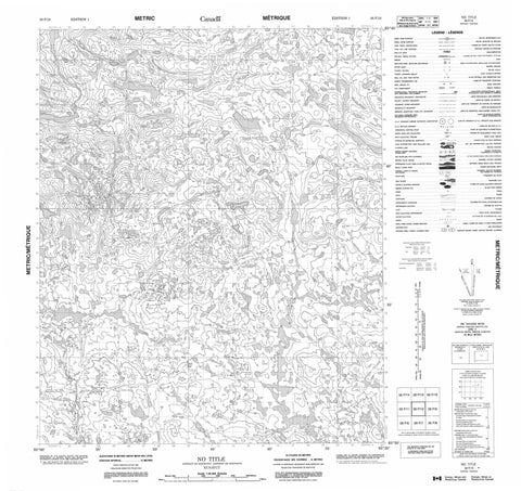 056F10 No Title Canadian topographic map, 1:50,000 scale