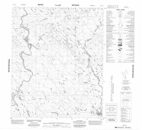 056F12 No Title Canadian topographic map, 1:50,000 scale