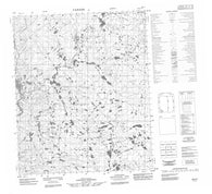 056G01 No Title Canadian topographic map, 1:50,000 scale