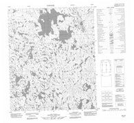 056G03 No Title Canadian topographic map, 1:50,000 scale