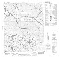 056G13 No Title Canadian topographic map, 1:50,000 scale