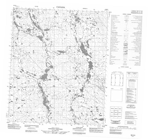 056H04 No Title Canadian topographic map, 1:50,000 scale