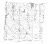 056I13 No Title Canadian topographic map, 1:50,000 scale