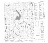 056J04 No Title Canadian topographic map, 1:50,000 scale