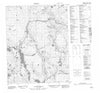 056J11 No Title Canadian topographic map, 1:50,000 scale