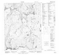 056J13 No Title Canadian topographic map, 1:50,000 scale