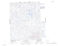 056J Walker Lake Canadian topographic map, 1:250,000 scale