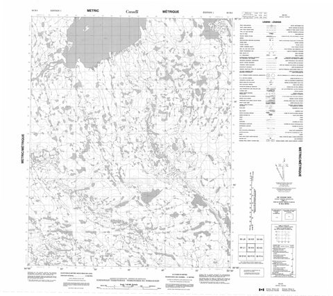 056K04 No Title Canadian topographic map, 1:50,000 scale