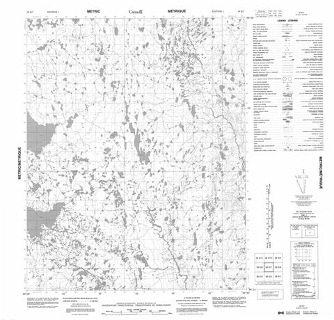 056K07 No Title Canadian topographic map, 1:50,000 scale