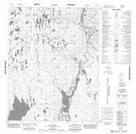 056K12 No Title Canadian topographic map, 1:50,000 scale