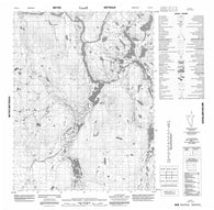 056K15 No Title Canadian topographic map, 1:50,000 scale