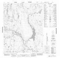 056K16 No Title Canadian topographic map, 1:50,000 scale