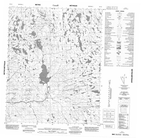 056L02 No Title Canadian topographic map, 1:50,000 scale