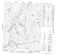 056L03 No Title Canadian topographic map, 1:50,000 scale