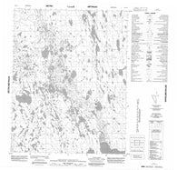 056L09 No Title Canadian topographic map, 1:50,000 scale