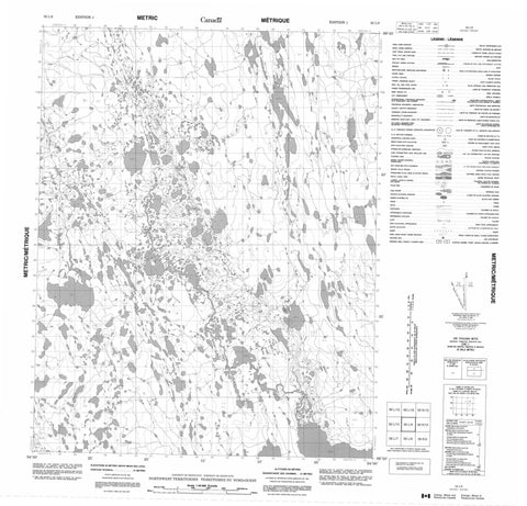 056L09 No Title Canadian topographic map, 1:50,000 scale