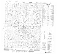 056L10 No Title Canadian topographic map, 1:50,000 scale