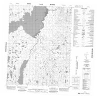 056L14 No Title Canadian topographic map, 1:50,000 scale