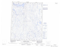 056L Mistake River Canadian topographic map, 1:250,000 scale