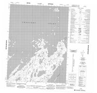 056M05 No Title Canadian topographic map, 1:50,000 scale